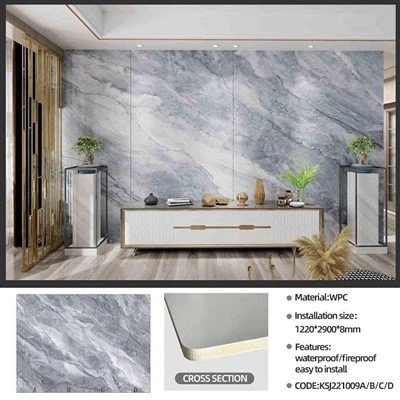 Marble Look WPC Wall Panel